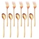 thumbnail image 1 of Juego de tenedores de postre y cucharas de café expreso de cucharaditas de acero inoxidable, juego de 10, 1 of 5