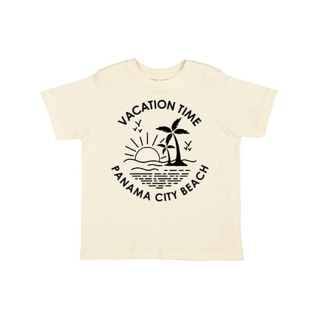 

Inktastic Vacation Time in Panama City Beach Gift Toddler Boy or Toddler Girl T-Shirt