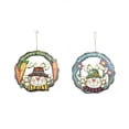 thumbnail image 1 of 2x Easter Bunny window and wall Wreath Farmhouse Home Decor Supplies Soledad Cartel de madera conejito de Pascua, 1 of 10