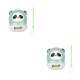 thumbnail image 3 of Lámpara nocturna recargable Inteprter para niños Panda Verde+Cuerda 2Conjunto, 3 of 6