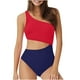 thumbnail image 1 of Trajes de baño para mujer, Trajes de baño para mujer Moda primaveral conservadora Falda estilo bikini con abertura lateral Traje de baño para mujer, 1 of 3