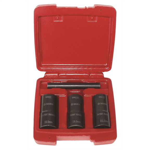 Milton Industries LTI Tool By MIlton 3 Piece Chrome Cap Buster Kit (Includes 1240, 1250, 1260 And Lt-400-7)