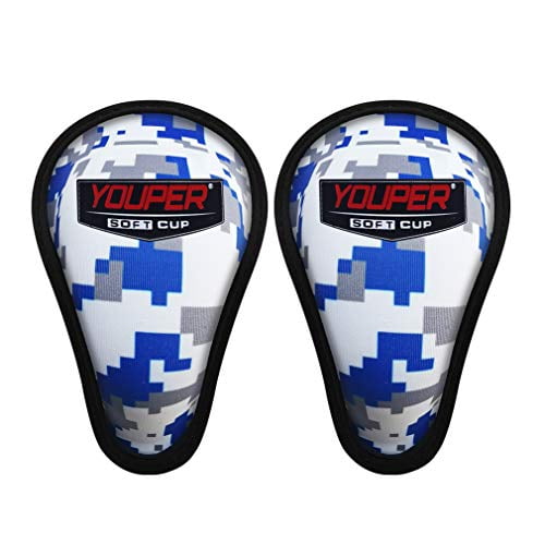 Kid Athletic Cup for Baseball Youper Boys Youth Soft Foam Protective Athletic Cup Football Ages 7-12 MMA Hockey Lacrosse