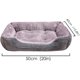 thumbnail image 2 of Cama para perros grande y mediana, sofá cama lavable para perros, cama rectangular para perros, cama ortopédica para mascotas con base antideslizante, 2 of 5