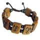 thumbnail image 2 of Brazalete Tibetano Om tallado en Hueso de Yak ajustable, 2 of 3