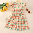 thumbnail image 6 of Esaierr Kids Toddler Dresses for Girls,Baby Print Dresses Summer Short Sleeve Dress Newborn Princess Dress Cute Comfortable A-line Dress for 18M-6Y, 6 of 8