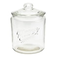 thumbnail image 2 of Mason Craft & More Airtight Extra-Large Glass Apothecary Jar with Lid, Clear Classic Mason Storage Canister, 4 Liter (135oz), 2 of 4