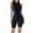 Blue Modest Wetsuits, variant on Athletic Swimsuits for Women Sleeveless Full Zipper UPF50+ Boyleg UPF 50+ Surfing Wetsuits for Beach Holiday