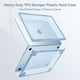 thumbnail image 5 of Funda para MacBook Air de 13 pulgadas, MOSISO, 2025, TPU Bumper, azul, 5 of 9