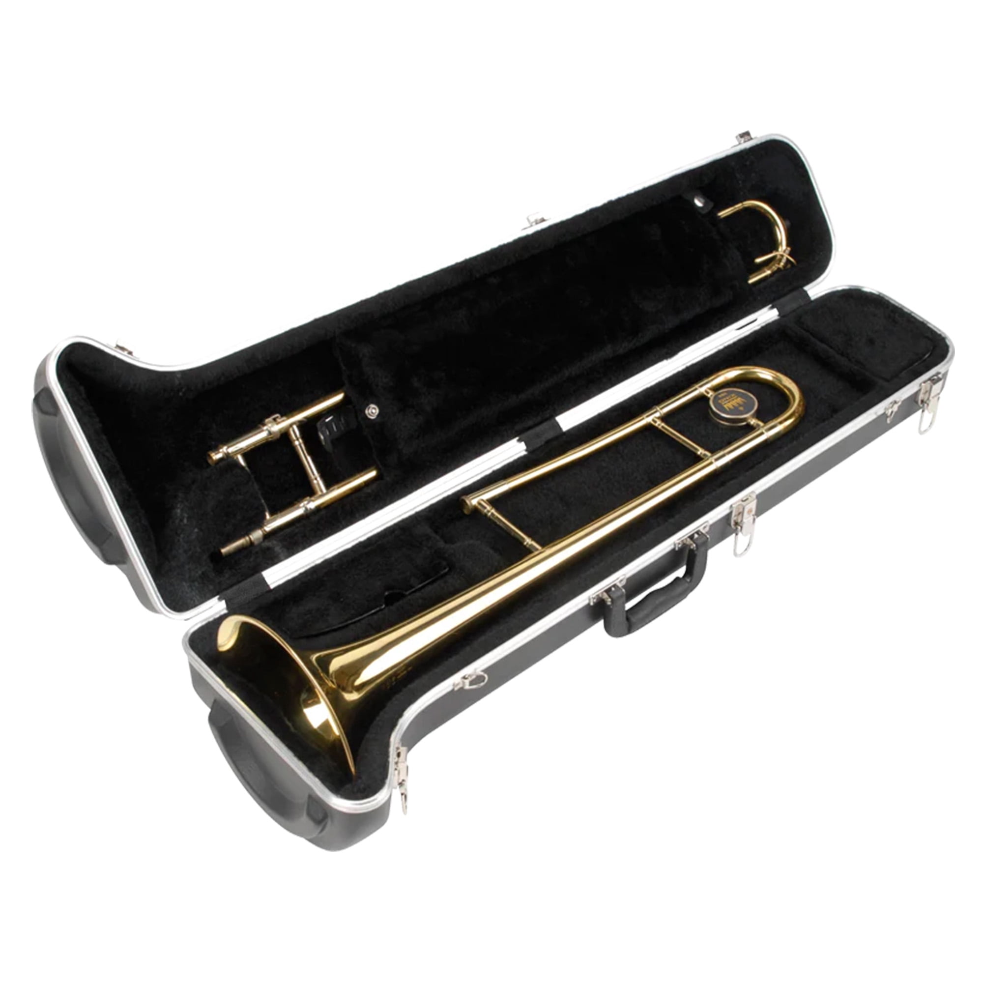 SKB Hardshell Travel Instrument Case for Small Bore Straight Tenor Trombones