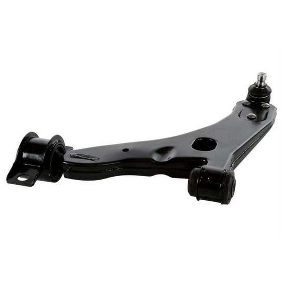 AutoShack Front Left Lower Control Arm with Ball Joint Assembly for 2004-2011 Ford Focus 2.0L 2.3L FWD | Driver Side CAK455