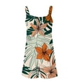 thumbnail image 4 of Summer Women's Bike Shorts Jumpsuit,Tie Dye Shorts Romper Women 2025,Floral Shorts Jumpsuit for Women Plus Size,Casual Round Neck Sleeveless Jumpsuit Suspender Shorts for Women with Pocket, 4 of 5