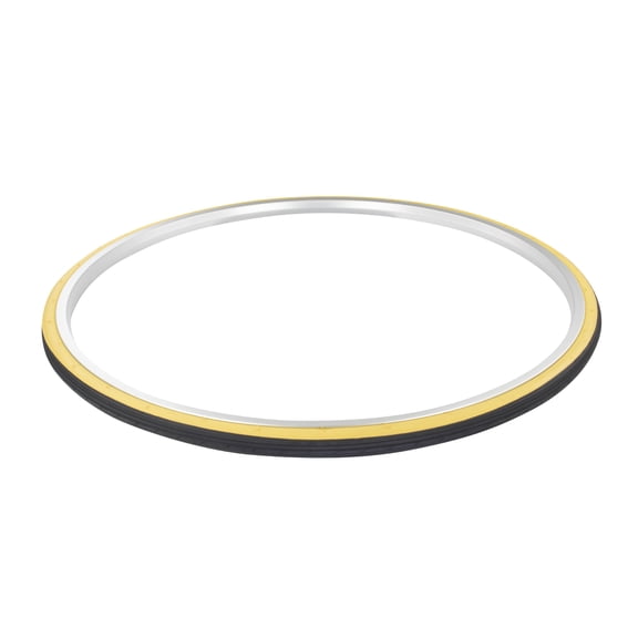 PRO  Bike Bicycle Tire 700 X 25 P-1035 Black/Yellow Sidewall Tire