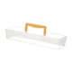 thumbnail image 2 of Caja de herramientas transparente a prueba de polvo para aparejos de pesca, reparación y pasatiempos. Amarillo 333x93x6cm, 2 of 9