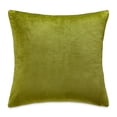 thumbnail image 3 of MICHAEL AMINI Larkin 19x19" Square Velvet Accent Pillow in Olive in Set of 2, 3 of 5