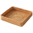 thumbnail image 1 of Rattan Serving Tray,Square Woven Tray Wicker Storage Basket,Square Wicker Baskets for Organizing,Wicker Serving Baskets, 1 of 6