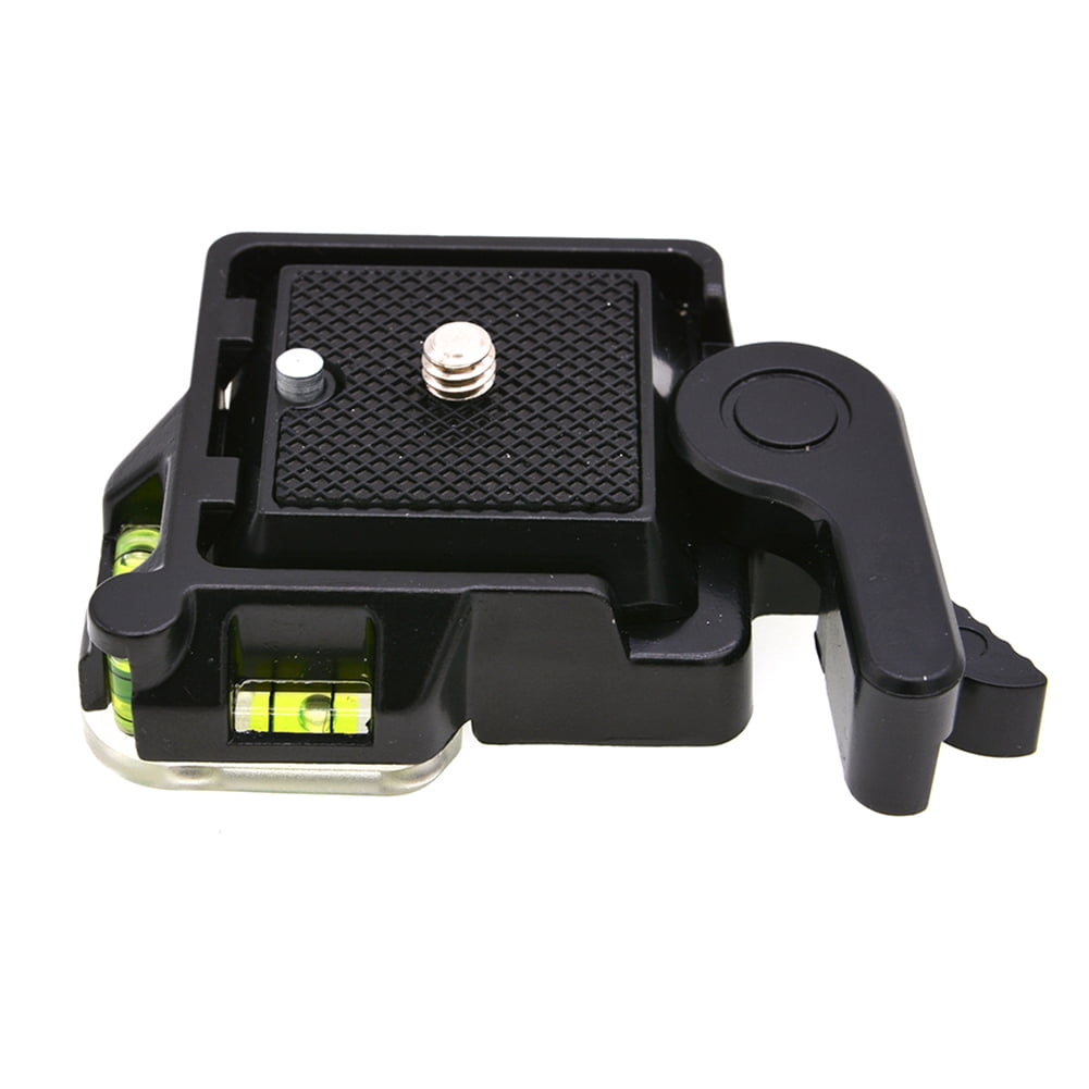 Compact Quick Release Assembly Platform Clamp and Plate for Monopod Tripod