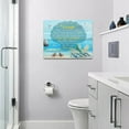 thumbnail image 4 of Beach Wall Art Ocean Wall Decor Coastal Beach Chairs Sea Turtles Canvas Prints Seagull Seashell Pictures Inspirational Quotes Painting Modern Artwork Home Decoration for Bathroom Bedroom 16"x12", 4 of 6