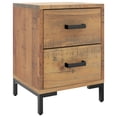 thumbnail image 1 of vidaXL Bedside Cabinet Brown 36x30x45 cm Solid Pinewood, 1 of 5