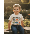 thumbnail image 2 of Argulvti T-Shirt d'Été pour Petits Garçons, Manches Courtes à la Mode, Col Rond, Imprimé de Lettres Dinosaure, 2 of 7