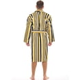 thumbnail image 7 of Notus Shawl Collar Bathrobe for Men Soft Spa Nightgowns 100% Cotton Terry robes for Women - Towel Bathrobe Unisex Terry Cloth Bathrobe, Soft Shower Spa Robe Multi Mustard S, 7 of 7