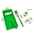 Magimate Small Paint Roller and Tray 4 Inch Staining Roller for Quick