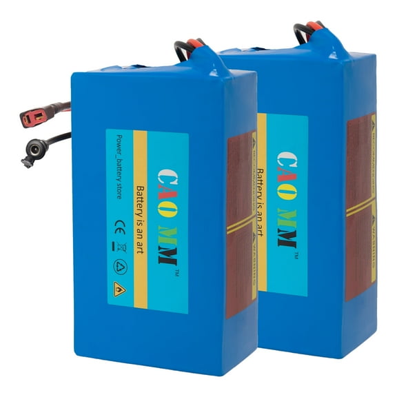 2PCS 36v 14ah Ebike Battery T-Plug 36v Battery Motor Not Included Charger