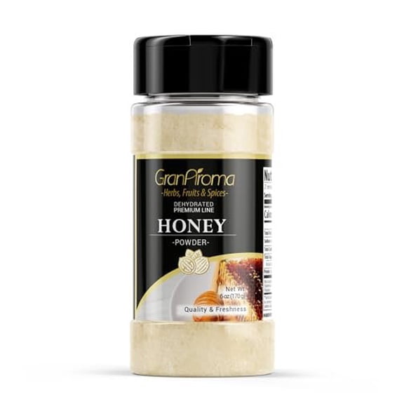 GranAroma Honey Powder, Sweet Flavor, Natural, Cooking & Baking 6 ounces