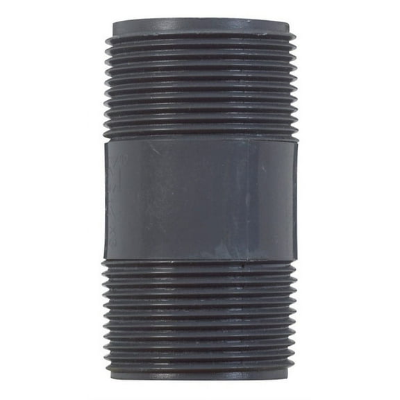 506-030 Pipe Fitting, PVC Nipple, Schedule 80, 1-1/4 x 3-In. - Quantity 1