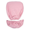 thumbnail image 1 of 1 Set Office Computer Chair Covers Swivel Rotate Back Seats Slipcover - Fits Backrest 14-20 Inch-Seat 15-21 Inch - Pink, 1 of 8