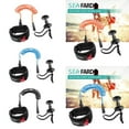 thumbnail image 1 of 5ft Bodyboard Surfboard SUP Wrist Up Paddle Board Leash Leg Rope Coiled Cord Pad Cuff Orange, 1 of 9