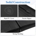 thumbnail image 2 of Carpeta Fabmaker Premium con cremallera, 12 bolsillos, 912 tarjetas, color negro, 2 of 7