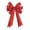 Red, variant on 6 Pack Large Glitter Wreath Bows for Christmas Outdoor Decorations, Organza Twist Tie Ribbons for Crafts, Xmas Gifts Present Wrapping, 16*10 in