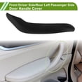 thumbnail image 2 of Front Driver Side Rear Left Passenger Side Door Panel Handle Pull Trim Cover for BMW X3 F25 2010-2016 Black ABS PC 1 Pc, 2 of 6