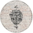 thumbnail image 2 of Rugs.com Aramis Collection Rug – 3 Ft Round Ivory Medium Rug Perfect For Kitchens, Dining Rooms, 2 of 9