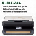 thumbnail image 6 of LEM Products MaxVac 250 Stainless Steel Vacuum Sealer with Cutter, 6 of 10