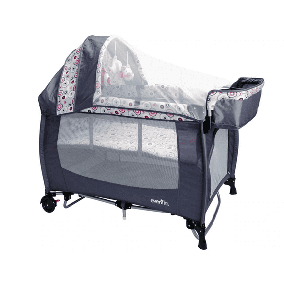 Cuna Corral Evenflo Nappi Rosa
