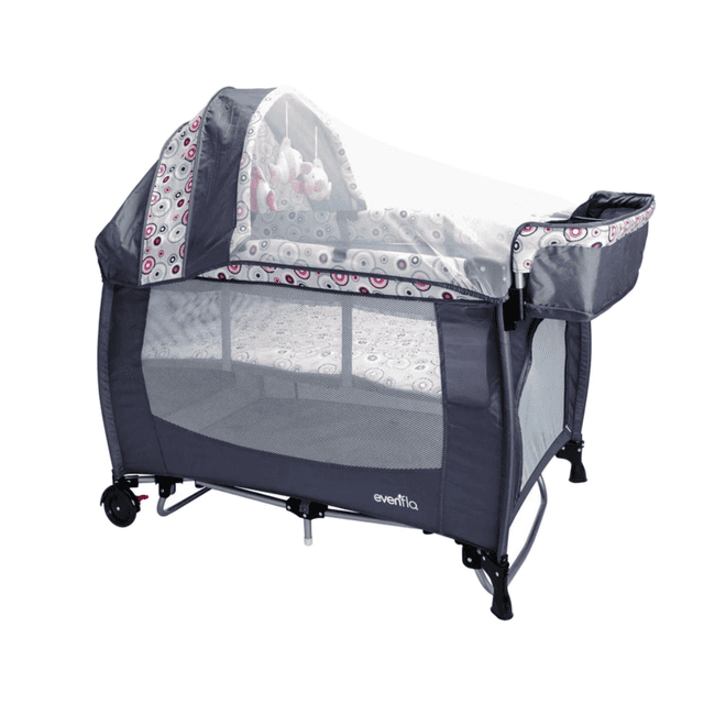 Cuna Corral Evenflo Nappi Rosa