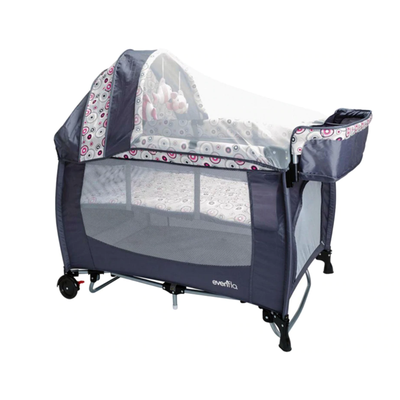 Cuna Corral Evenflo Nappi Rosa