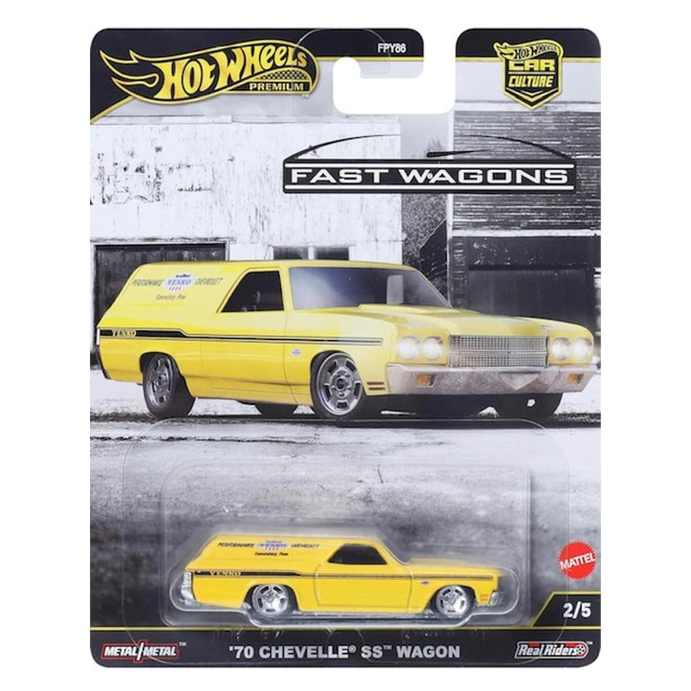 Hot Wheels Premium Car Culture Fast Wagons J Case Set of 5 Cars 1