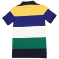 thumbnail image 3 of Polo Ralph Lauren Big Boys' (8-20) Stripe Mesh Pony Shirt-Blue/Green/Yellow, 3 of 3