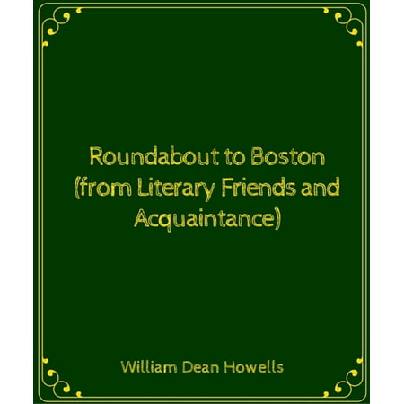 Roundabout To Boston - eBook