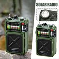 thumbnail image 2 of Radio Solar de Emergencia con Bluetooth para Exteriores, Alarma Manual para Acampar, Multibanda, Prevención de Terremotos., 2 of 5