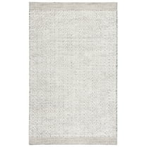 SAFAVIEH Martha Stewart Geometric Area Rug, Grey/Ivory, 4' x 6'