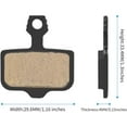thumbnail image 6 of WuPing 4 Pairs Bike Disc Brake Pads with Installation Tools, Compatible for Sram Brake Pads, MTB Brake Pads Compatible for Nutt Hydraulic Disc Brakes (Semi-Metallic), 6 of 10