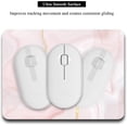 thumbnail image 6 of Small Mouse Pad, Mini Mouse Pad 6 x 8 Inch, Thick Rubber Waterproof Mouse Mat, Cute Mousepad for Women Girls Kids Wireless Mouse Mini Laptops Keyboard Tray Home Office Travel, Pink Marble, 6 of 15