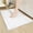 White, variant on PABUBE Bathroom Rug, Non Slips Bath Mat, Machine Washable Bathroom Mat, Soft Absorbent Bathmat Bath Rug, Bathroom Rug and Mat for Bathroom Floor (16"x24",Beige)