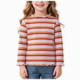 thumbnail image 3 of WXFAZCVU Girls' Long Sleeved T Shirt Cotton Pullover Tops Versatile Fall Clothes Going Out Size 3-4 Years, 3 of 4