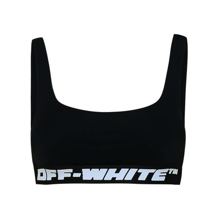 

OFF-WHITE Top Sportivo In Misto Nylon Nero