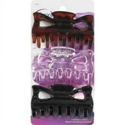 Goody Classics Crown Claw Hair Clips - 3 Pcs.